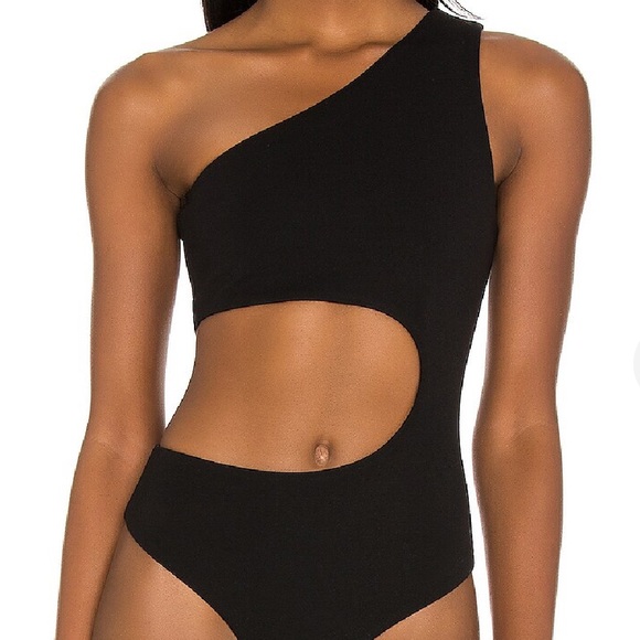 REVOLVE X LOVERS + FRIENDS CINDY BODYSUIT in Black XXS - Picture 5 of 5